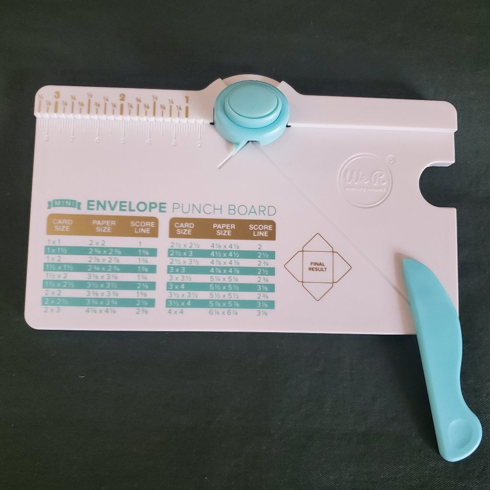 We R Memory Keepers Envelope Punch Board